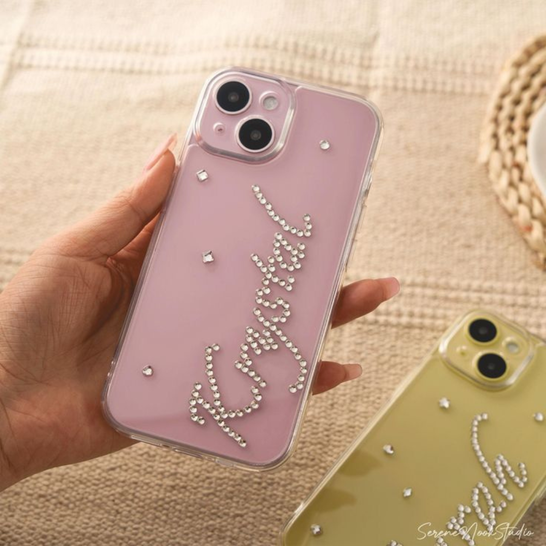 Personalized Glitter Name Phone Covers (customized)